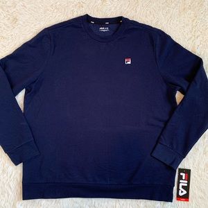 Fila crew neckline pullover sweatshirt NWT